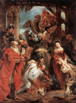  Rubens Malerei - die Anbetung der Könige Barock Peter Paul Rubens